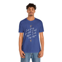 I'm Sorry for What I Said Before I Had My Coffee Short Sleeve Tee