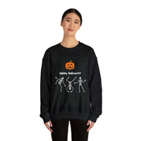 Happy Halloween Skeleton Crewneck Sweatshirt