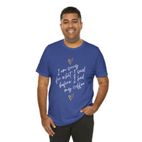 I'm Sorry for What I Said Before I Had My Coffee Short Sleeve Tee