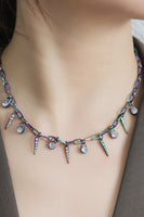 Colorful Multi-Charm Necklace