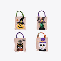 Assorted 2-Piece Halloween Element Handbags