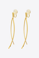 18K Gold Plated Clip-On Earrings