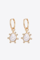 Rhinestone Decor Drop Earrings