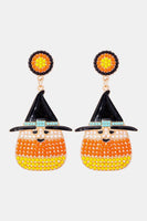 Witch's Hat Shape Synthetic Pearl Dangle Earrings