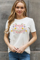 Simply Love Full Size SPREAD KINDNESS Graphic Cotton Tee