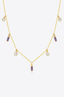 18K Gold Plated Multi-Charm Chain Necklace