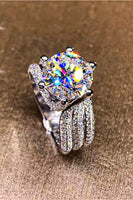 Adored 3 Carat Moissanite Three-Layer Ring