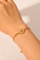 18K Gold Plated Paperclip Chain Bracelet