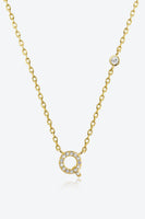 Q To U Zircon 925 Sterling Silver Necklace