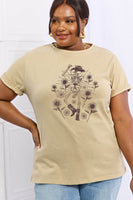 Simply Love Full Size Skeleton Graphic Cotton Tee