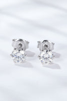 Good Days Ahead Moissanite Stud Earrings