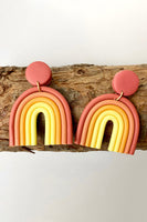 Rainbow Shape Dangle Earrings