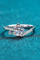 On My Mind 925 Sterling Silver Moissanite Ring