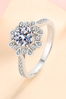 Can't Stop Your Shine 925 Sterling Silver Moissanite Ring