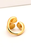 On My Mind 18K Gold Plated Open Ring