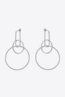 Speak For Yourself Link Hoop Earrings