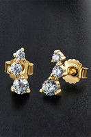 Adored Your Way Moissanite Stud Earrings