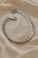 Stainless Steel Curb Chain Bracelet