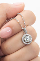 Zircon Pendant 925 Sterling Silver Necklace