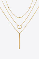 Basic Three-Piece Chain Necklace Set