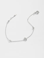 A To F Zircon 925 Sterling Silver Bracelet