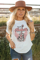 TAKE ME TO NASHVILLE Graphic Tee Shirt