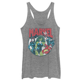 Junior's Marvel Marvel Gals Tank Top