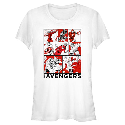 Junior's Marvel Avengers Classic The Avengers BoxUp T-Shirt