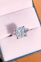 3.5 Carat Zircon 4-Prong Ring