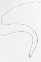 Q To U Zircon 925 Sterling Silver Necklace