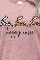 HOPPY EASTER Bunny Graphic Tee Shirt