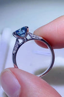 1 Carat Moissanite 4-Prong Ring