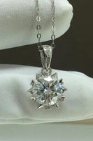 Looking At You 2 Carat Moissanite Pendant Necklace