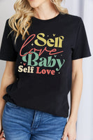 Simply Love SELF LOVE BABY SELF LOVE Graphic Cotton T-Shirt