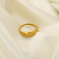 Gold Sphere Ring