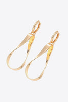 Alloy 18K Gold-Plated Earrings