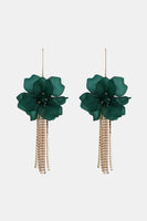 Flower Shape Acrylic Dangle Earrings