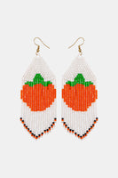 Beaded Fringe Dangle Earring