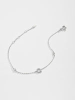 Q To U Zircon 925 Sterling Silver Bracelet